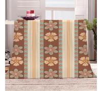 KGSK Flannel Throw Blanket 3D Abstract Flowers Soft Fluffy Bed Sofa Couch 39x47inch Sofa Warm Puffy Flannel Throws Blankets, Lightweight Washable Breathable