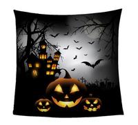 KGSK Flannel Throw Blanket 3D Halloween Black Bat Soft Fluffy Bed Sofa Couch 39x47inch Sofa Warm Puffy Flannel Throws Blankets, Lightweight Washable Breathable