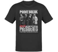 KGTFS Point Break EX Presidents Fan Art Film Movie Funny Parody Christmas T Shirt 1 Black