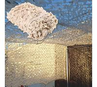 KGUDYS Camouflage netting beige,gazebo awning,reinforced military camouflage net,outdoor sun screen net,2x3m,4x5m,6x6m,car,garden,plant cover,privacy screen,Beige-3x3m(9.8 * 9.8ft)