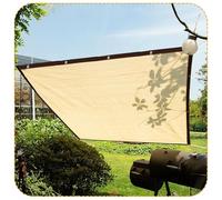 KGUDYS Sunblock Shade Cloth 2mx3m 3mx4m 3mx5m 4mx4m,Beige Shade Net,UV Protection & Cooling Netting,Breathable Shading Net Cover for Greenhouse Gardens Patios Shelters Cars,Beige-2x3m/6.6x9.8ft