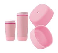 KGULQ 2Pcs Silicone Boot for Owala SmoothSip Slider, Anti-Slip Sleeve for Travel Coffee Mug (Pucker Up)