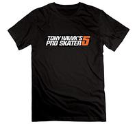 KGVVCS DAE HKVBUKHNKGSF Tony Hawk'S Pro Skater 5 ? Very 100% Cotton T Shirt for Men(Large)