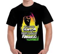 KGVVCS daitou Authentic Funkadelic George Clinton Parliament Big Print T-Shirt Small & Medium(X-Large)