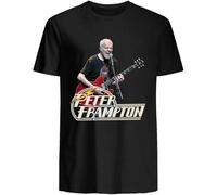 KGVVCS daitou Peter Frampton T-Shirt, Unisex Black Shirt, Gift Ideas,(Medium)