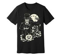 KGVVCS GEXU Candyman Horror Halloween Psychobilly Rockabilly ShirtMonsters and Martians Black(XX-Large)