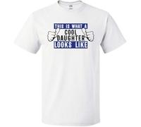 KGVVCS Gift for Daughter - This is What a Cool Daughter Looks Like T-Shirt(Large)