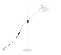 KH#1 Floor Lamp - Raw Brass & White