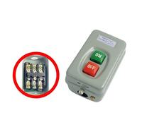 KH Series On-off 3P 30A/250V 20A/380V Transfer Push Button Switch Control Box Electrical electronic starter Start Switch KH-305 EFDSVUHE