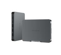 khadas Mind 1 Mini PC, Intel Core i7-1360P 5.0GHz Mini Portable Computers with 5.55Wh Standby Battery,32GB LPDDR5,1TB PCIe4.0 SSD, Windows11 Home for Business Office Support 4K Display/WiFi 6E/BT5.3