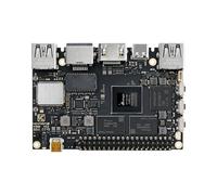 Khadas Single Board Computer VIM4 Amlogic A311D2 with 3.2 Tops NPU with 4K UI & 4K @60fps HDMI in, 4 Display Interfaces, LAN WiFi 6 & Bluetooth 5.1, 8+32GB LPDDR4X 2016MHz (VIM4 Bareboard with NPU)