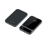 khadas Tea Pro DAC Headphone Amplifier with 0.95" Display, Ultra-Slim Magnetic Bluetooth 5.4 Protable DAC Amp with ES9039Q2M, 2100mAh Battery, 3.5 & 4.4mm Outputs, 768kHz/32bit for Hi-Fi Audio