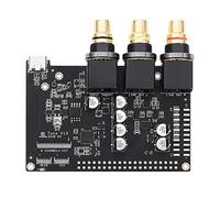 Khadas Tone1 External Sound Card ES9038Q2M 32-Bit Stereo Mobile Audio DAC XMOS XU208 multi-core RISC Micro-Controller High Resolution Audio Board USB DAC for Audiophiles DIY(Generic Edition)