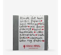 Khadi : Fat Book : 100gsm : Rough : 21x21cm : 48 Sheets