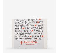 Khadi Handmade Bound Sketchbook 210gsm : Smooth :13x16cm : 20 Sheets