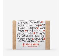 Khadi : Handmade Hard Back Sketchbook 210gsm : Smooth : 13x16cm : 20 Sheets