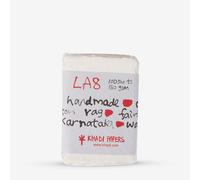 Khadi : Handmade White Rag Paper : 150gsm : Medium : A8 : Pack of 100 Sheets