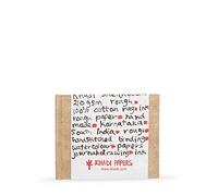 KHADI HARDBACK BOOK 13 x 16 cm White Rough