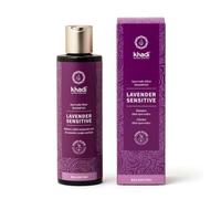 khadi LAVENDER SENSITIVE Ayurvedic Shampoo - For sensitive, delicate scalp & fine hair - 100% Certified Natural Cosmetics - 200g