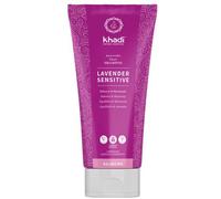 khadi LAVENDER SENSITIVE Ayurvedic Shampoo - For sensitive, delicate scalp & fine hair - 100% natural & silicone-free - 200g