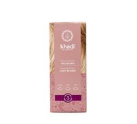 khadi LIGHT BLONDE Natural Hair Colour - Hair Colour for radiant wheat blonde to warm, golden honey blonde - 100% herbal & natural - 100g