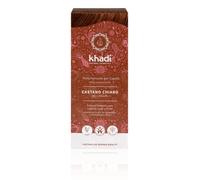 khadi LIGHT BROWN plant hair color, hair dye for light, warm fawn brown with lively, reddish reflections, 100% plant-based, natural & vegan, certified natural cosmetics, 100g