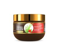 Khadi Natural Powered Botanics Hibiscus & Aloe Vera Hair Mask | Deep Repair & Nourishment | Strengthens Roots, Adds Shine | No Parabens | For all hair types | 200 gm