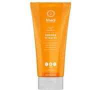 khadi ORANGE VITALITY Ayurvedic Shampoo, 100% natural, silicone & sulfate-free, vitality, volume & bounce, defined curls, against greasy hair, vegan hair care, natural cosmetics 200ml