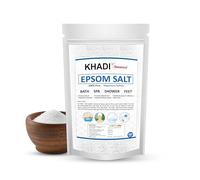 Khadi Omorose Epsom Bath Salt Crystal and Bath | For Refreshing Soaking Bath | Foot Spa | Relieves Pain and Pain - 500g