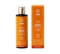 khadi ORANGE VITALITY Ayurvedic shampoo - vitality & volume - defined curls - against greasy hair - 100% natural & silicone-free - 100g
