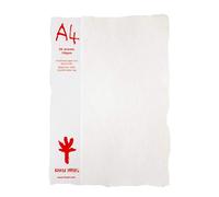 Khadi Paper White RAG (20 Sheets) Packs A4W 150 GSM 8.25" X 11.75"