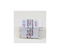 Khadi Papers - Handmade Business Card Size (5cm x 8cm) Paper - White - 150 GSM - 100 Sheets