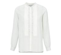 Khadi Unicycle Striped Cotton Shirt White XS
