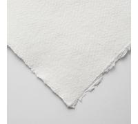 Khadi : White Rag Paper : 150gsm : Medium : 11x15cm : Pack of 20 Sheets