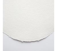 Khadi : White Rag Round Paper 320gsm : Rough : 56cm Diameter : 20 Sheets