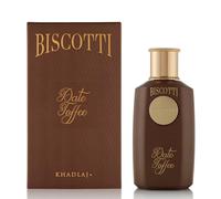 Date Toffee 100ml Khadlaj Biscotti Extrait de Parfum- Coffee Caramel Date Sugary Accords - Unisex Fragrance Sweet Gourmand Scent