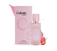 Celeste Joice 100ml La Fede by Khadlaj Perfume for Women - Elixir Her Parfum with Notes of Pear Jasmine and Peach- Fruity Vanilla Strawberry