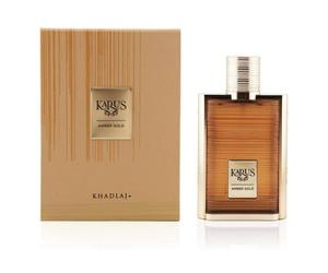 Khadlaj Perfumes Wo KARUS AMBER GOLD 100ml Eau de Parfum fragrance for Men and in Clear