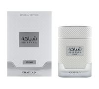 Shiyaaka Snow Eau de Parfum 100ml by Khadlaj Perfumes - Long-Lasting Mens Fragrance with Citrus Notes, Neroli & Vetiver - Fresh Citrus, Spicy Pink Pepper & Cardamom Perfume for Men