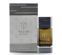 Valor Mystique 100ml by Khadlaj Perfume for Men Eau De Parfum - Amber Oud Wood Perfume Spray - Spicy Woody Bold Men Fragrance
