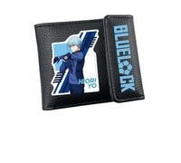 KHAFVXTP for Blue Lo-ck Girls Purses for Teenagers, Cartoons Pattern PU LeatherWallets, Mens Card Holder for Birthday Gift, Wallet(A4)