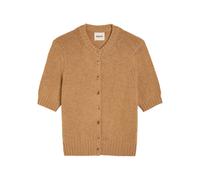 Khaite Nora Stretch-cashmere Cardigan - Light Brown - L (UK14 / L)