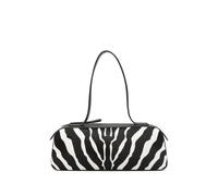 KHAITE Simona zebra-print shoulder bag - White One Size