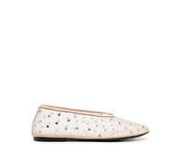 KHAITE The Marcy mesh ballet pumps - Neutrals 41