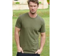"Khaki" Cotton T-Shirt British Boxers Khaki L