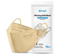 (Khaki) 20pcs/30pcs Ffp2 Kn95 Mask Protection Mask 4 Layers Protective Mask Anti Dust Pollution Face Mask