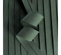 Khaki 25mm Wide Bias Binding Edge Tape - Pre-Folded - Poly Cotton - 10 Metres
