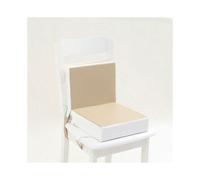 (Khaki, 32*32*8) Baby booster chair thickened heightened butt pad children's dining chair cushion chair cushion