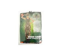 Khaki Camo Deluxe Costume, Female, Khaki Green, Includes Vest And Trousers - costume army khaki fancy dress outfit camo womens girl uniform ladies