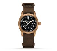 Hamilton Watch Khaki Field Mechanical Bronze Black